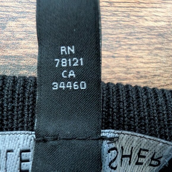 Eileen Fisher Black Knit Skirt (M/M) - Picture 3 of 5